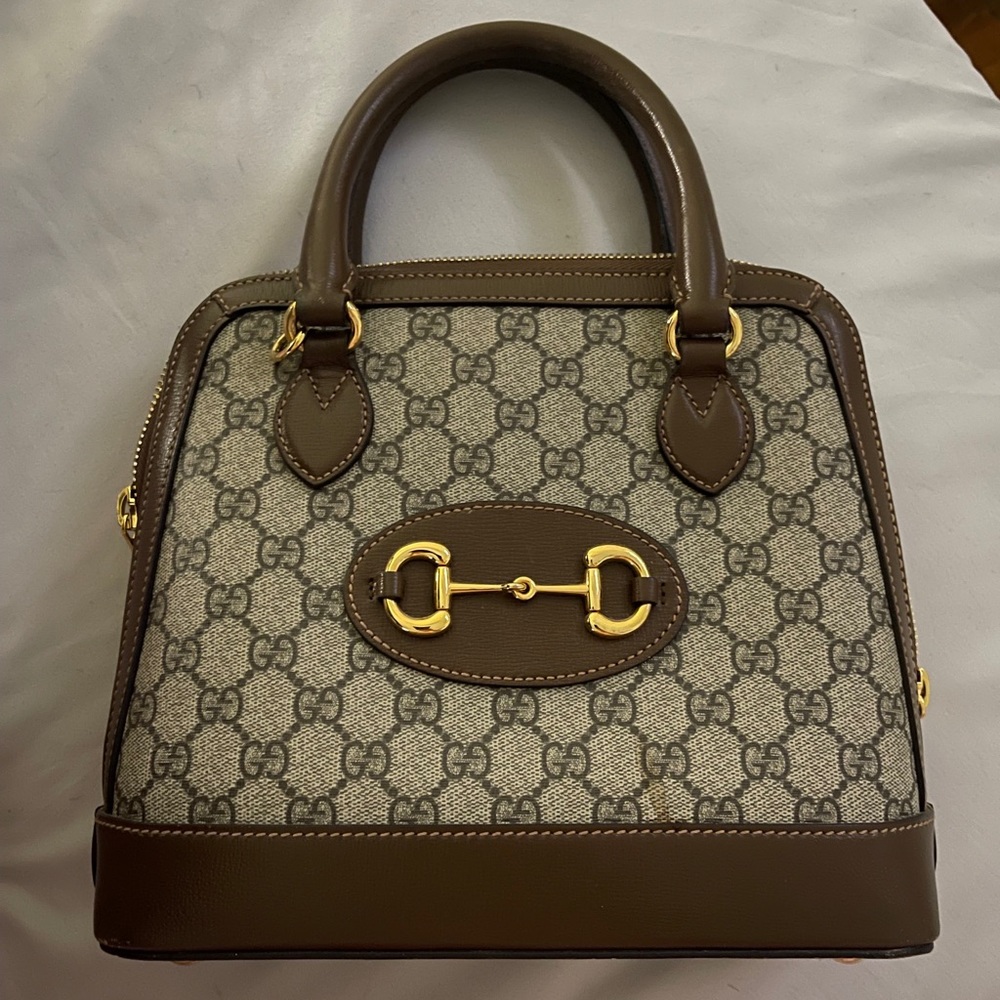 Gucci Horse-bit 1955 Small top handle bag